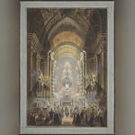 iinstitut suedois expo permanente - Louis Jean Desprez (1743 1804) et Francesco Piranesi (1758 1810), Chapelle Pauline au Vatican.Photo Cecilia Heisser   Nationalmuseum
