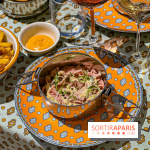 La terrasse estivale du Printemps Haussmann 2025 avec vue sur Paris et la Tour Eiffel  - image00026