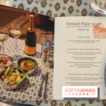 La terrasse estivale du Printemps Haussmann 2025 avec vue sur Paris et la Tour Eiffel  - image00053