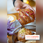 Le brunch de Pierre Hermé à Beaupassage  - croissant Ispahan 