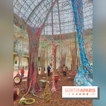 Ernesto Neto tisse une nouvelle installation monumentale gratuite au Grand Palais, nos photos