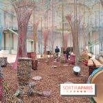 Ernesto Neto tisse une nouvelle installation monumentale gratuite au Grand Palais, nos photos