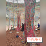 Ernesto Neto tisse une nouvelle installation monumentale gratuite au Grand Palais, nos photos