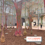 Ernesto Neto tisse une nouvelle installation monumentale gratuite au Grand Palais, nos photos