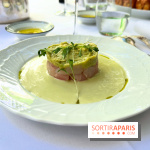 Patio terrasse La Réserve Paris - Ceviche de daurade