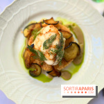 Patio terrasse La Réserve Paris - Lotte et quinoa