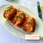 Patio terrasse La Réserve Paris - Lobster roll