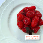 Patio terrasse La Réserve Paris - Tartelette framboises