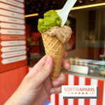 La Glace Alain Ducasse - Sorbet herbes fraiches, glace pain