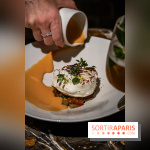 Maison Delano restaurant et terrasse cachée Paris 8e - tomates en 3 textures