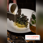 Maison Delano restaurant et terrasse cachée Paris 8e - tourteau au bouillon dashi