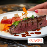 Maison Delano restaurant et terrasse cachée Paris 8e - magret de canard et pastèque grillé