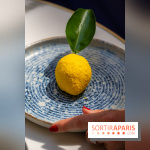 Maison Delano restaurant et terrasse cachée Paris 8e - dessert citron de Menton