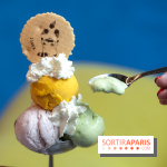 Le pop-up de glace Café Isaka à la Samaritaine avec salon de thé