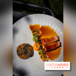 Restaurant Papylles à Bois-le-Roi - les photos - Veau du Cantal de Didier Puech En trois services, légumes de la ferme des Gogottes