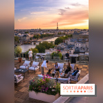 Céleste, le bar estival en rooftop du Cheval Blanc se dévoile