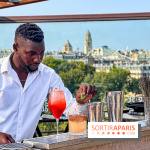Bar Les Ombres : cocktails & tapas sur le rooftop du Musée du Quai Branly avec vue sur la tour Eiffel - IMG 4108 jpg