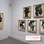 Pierre Soulages : nos photos de son exposition et de ses peintures sur papier à voir au Musée du Luxembourg 