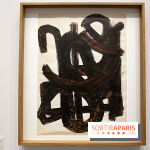 Pierre Soulages : nos photos de son exposition et de ses peintures sur papier à voir au Musée du Luxembourg