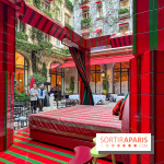 Plaza Athénée : une installation design XXL gratuite signée Uchronia exposée dans la cour du palace - 2