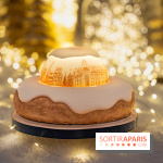 la Bûche de Noêl du Mandarin Oriental Lutetia aux Lumières de Paris