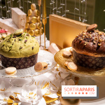 Les bûches et créations de Noël et fêtes de Ladurée 2025 - A7C08215