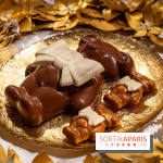 Les bûches et créations de Noël et fêtes de Ladurée 2025