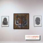 Ardif : nos photos de son exposition 'Felines Mechanimal'