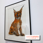 Ardif : nos photos de son exposition 'Felines Mechanimal' 