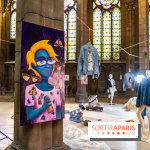 Exposition street-art et mode gratuit dans une chapelle à Paris : à la Croisée des Arts - photos - A7C09037