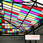 Daniel Buren et Miles Greenberg, nos photos de l'expo au Reiffers Art Inititiatives à Paris 