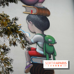 Seth, les photos de son œuvre murale à Belleville 