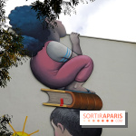 Seth, les photos de son œuvre murale à Belleville