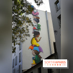 Seth, les photos de son œuvre murale à Belleville