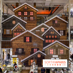 Les vitrines de Noël 2025 du Bon Marché : le grand magasin se métamorphose en (Bon) Marché de Noël
