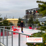 Noël 2025 aux Galeries Lafayette Haussmann : une patinoire éphémère sur les toits de Paris