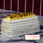 Bûche de Noël Paris-Brest pistache et tropicale de Nour Kandler - Lalla Coffee - A7C02384