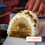 Bûche de Noël Paris-Brest pistache et tropicale de Nour Kandler - Lalla Coffee - A7C02409