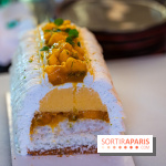 Bûche de Noël Paris-Brest pistache et tropicale de Nour Kandler - Lalla Coffee - A7C02415