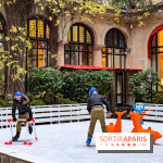 Noël 2025 au Plaza Athénée : tea time festif en famille, patinoire enchantée et chalet-raclette