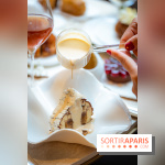 Le tea time de Noël du George V 2025, les photos - buche de noël