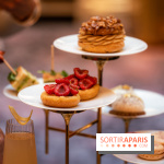 Le tea time Emily in Paris de l'Hôtel du Louvre - A7C04030