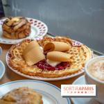 Bonne Montmartre, le coffee shop Norvégien Paris 18e - gaufre
