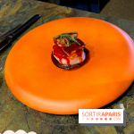 Mantra - St-Jacques pochée, orange sanguine, poitrine croustillante