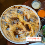 Andaaz restaurant indien Paris 17e - naan truffe