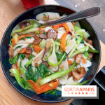 Horiz - Pâtes du bonheur au porc laqué