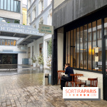 Café de l'Usine - Devanture cour intérieure