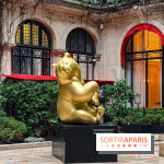 Exposition gratuite au Plaza Athénée : le bestiaire de Michel Bassompierre s'invite au palace - IMG 3916