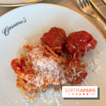 Cassaro's - Spaghetti meatballs