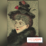 Tête de la Parisienne, Eugène Delâtre, 1893 Eau-forte et aquatinte en couleurs - 13,2 x 18,2 cm
